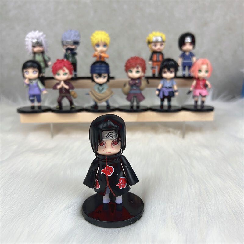 Action figure Naruto Kakashi Gaara Sasuke Itachi Untuk Koleksi