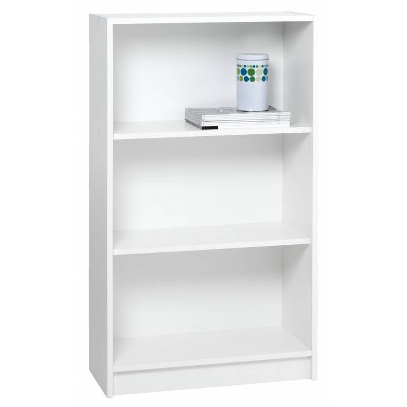 

JYSK Rak Buku Bookcase Wide 3 Shelves Horsens 70X30X120CM White