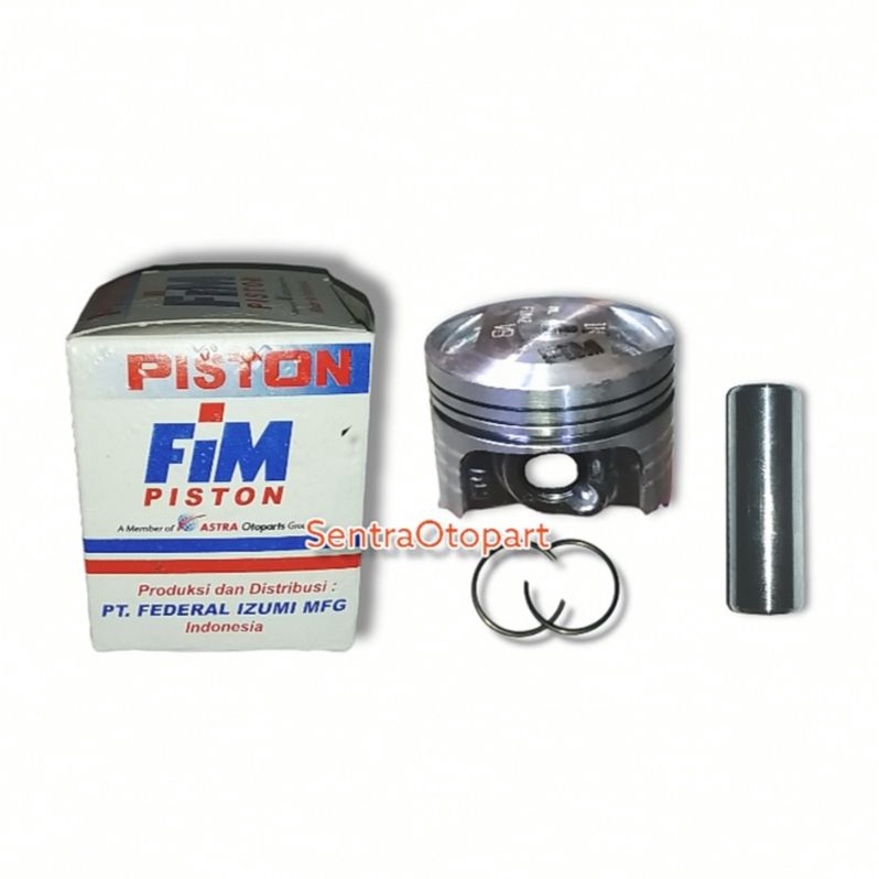 Piston seher kit beat scoopy spacy karbu injeksi stater kasar oversize 100 fim