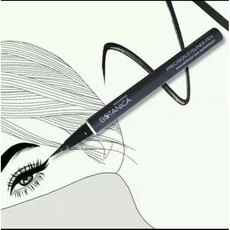 ❤️GROSIR❤️ MINERAL BOTANICA PRECISION EYELINER PEN