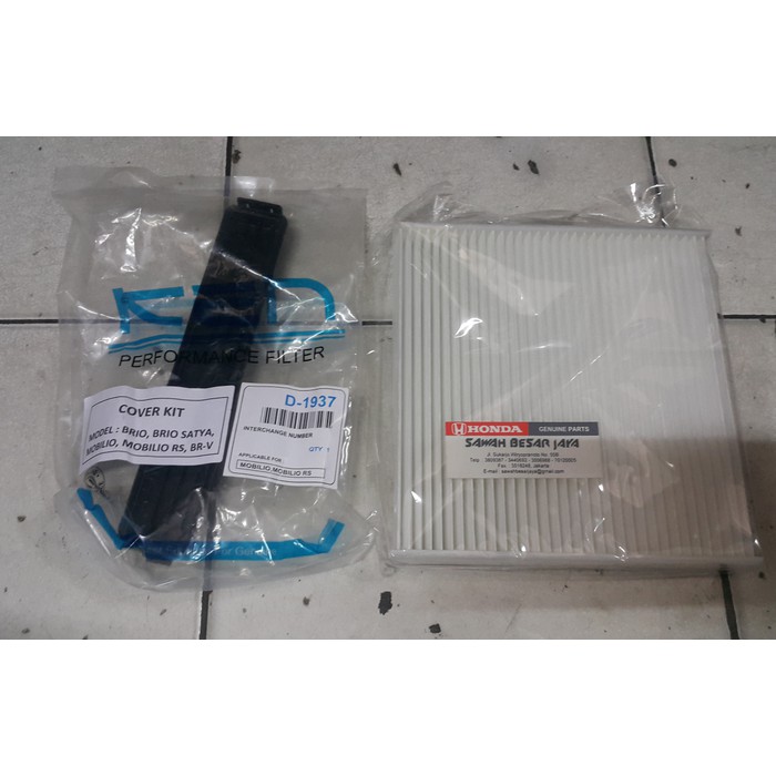 Klakson Mobil - Wiper - Otomotif Paket Filter Ac / Kabin + Cover Kit Mobilio Brio Brv Produk Terbaik