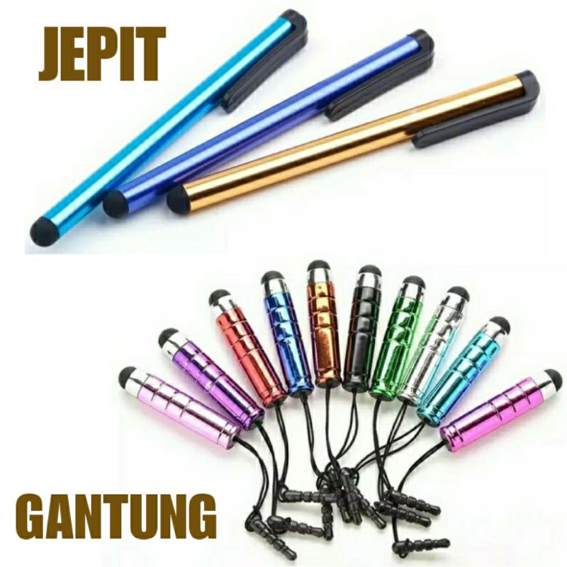 stylus pen universal android original impor pena touchscreen aksesoris smartphone stylus pen android