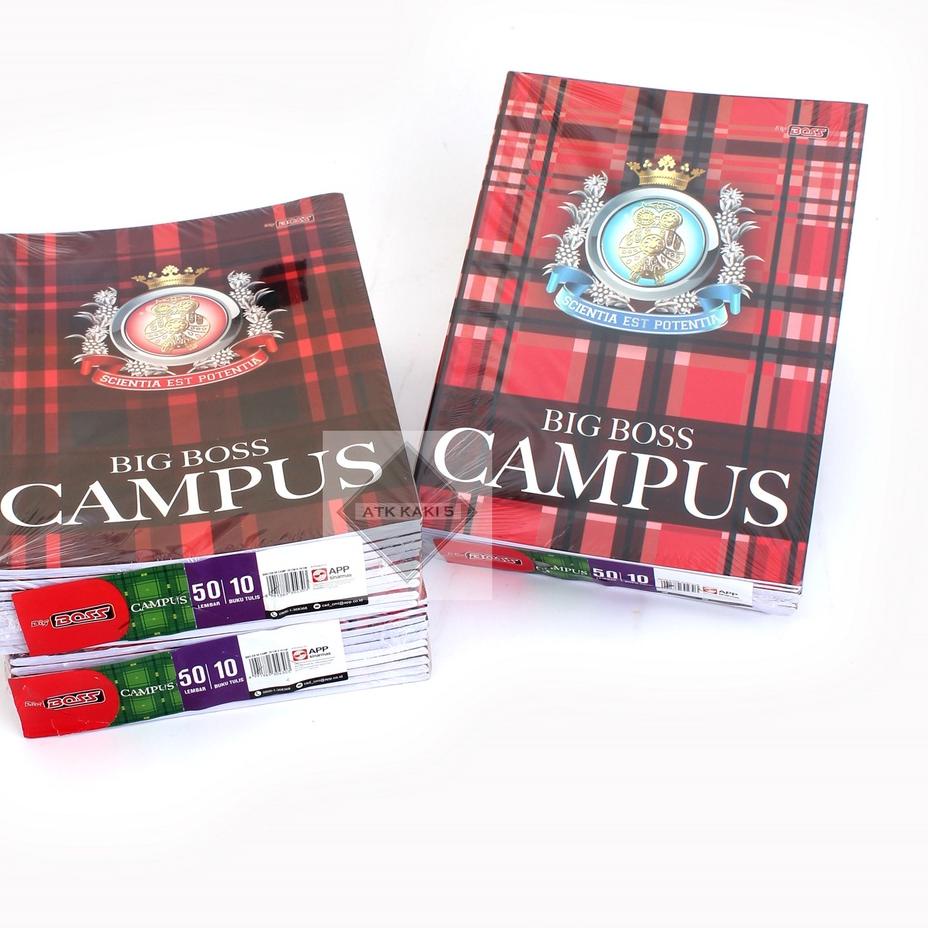 

Kekinian BIG BOSS - Buku Tulis Campus 50 Lembar - Pack 시