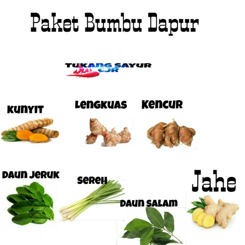 

Paket Bumbu Dapur praktis