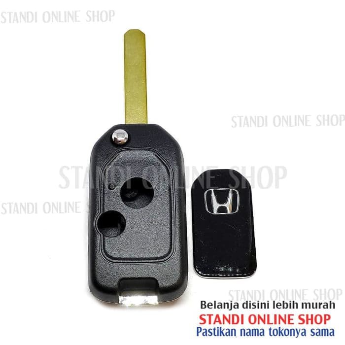 Casing Kunci Lipat Flip Key Honda Civic 2 Tombol Elegant Style New Models