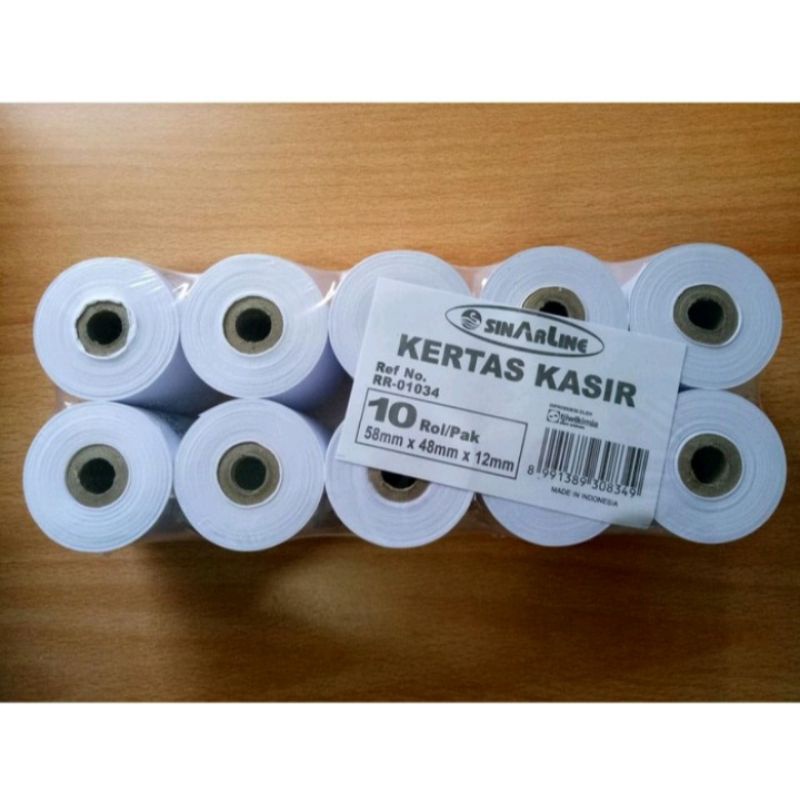 

Kertas Struk HVS 58x48mm #Best Product & High Quality