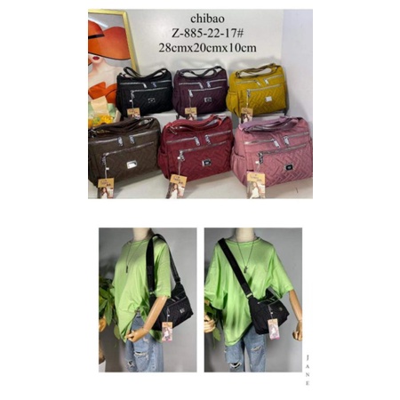 Tas selempang wanita chibao import 885-22 terbaru