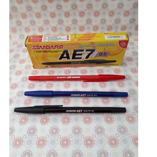 

✪ORIGINAL✪ Pen Pena Pulpen Bolpen Standard AE7/Balpoin Standar AE-7