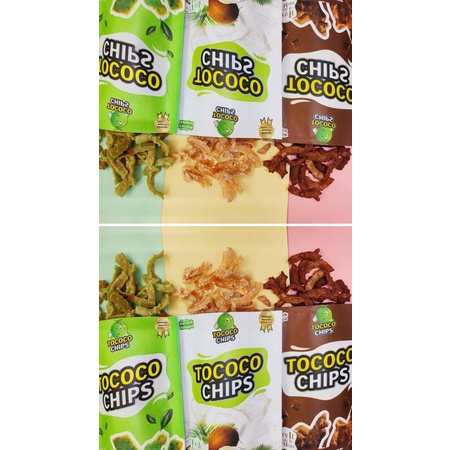 

KERIPIK KELAPA khas banyumas TOCOCO CHIPS makanan ringan