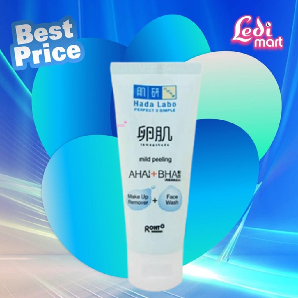 ORIGINAL Hada Labo Tamagohada Makeup Remover 100gr / Hadalabo Make Up Remover / Face Wash / Facial Wash / Pembersih Wajah / Pembersih Make Up / LEDI MART