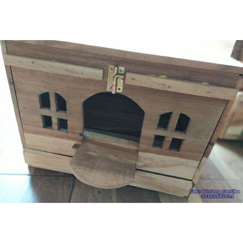 Rumah Merpati Burung Dara Model Kancing Atas Mantap