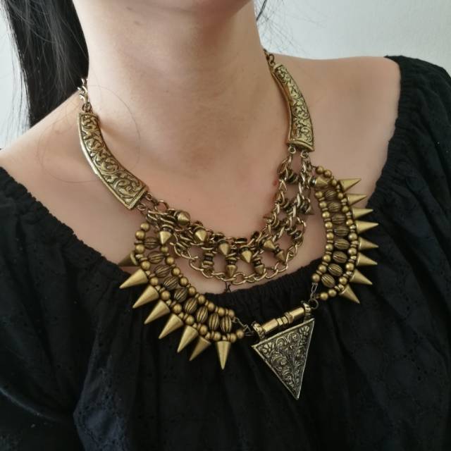 Kalung Etnik Fashion Aksesoris Impor