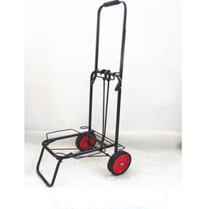 Troli besi / Troly  koper barang belanja / Troley galon Trolley roda Lipat tabung gas LPG trolley roda serbaguna