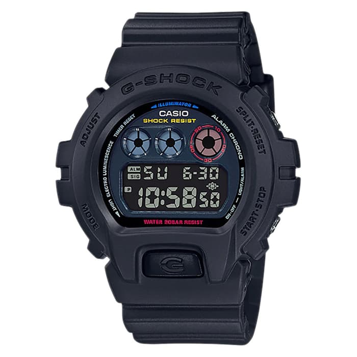 Casio G-Shock DW-6900BMC-1DR Digital Black Dial Black Resin Strap
