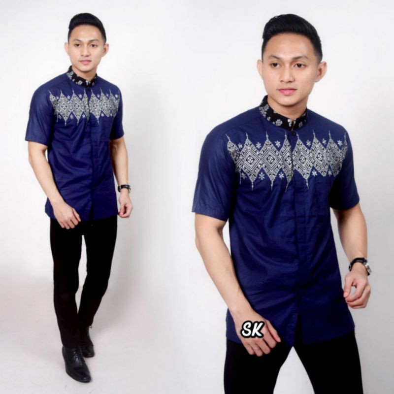 BAJU KOKO PRIA BOY MEN TOP KOMBINASI BAJU HADROH