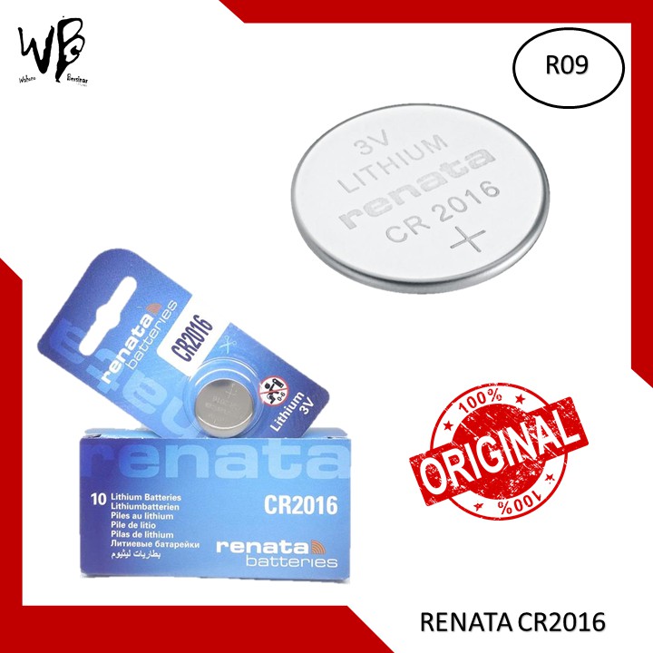 Baterai Renata CR 2016