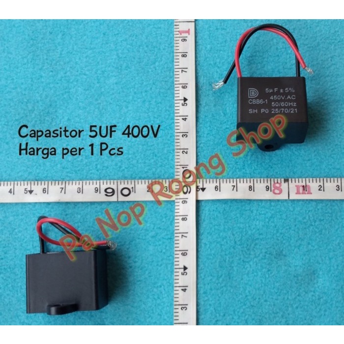 KAPASITOR 5UF 400V KOTAK