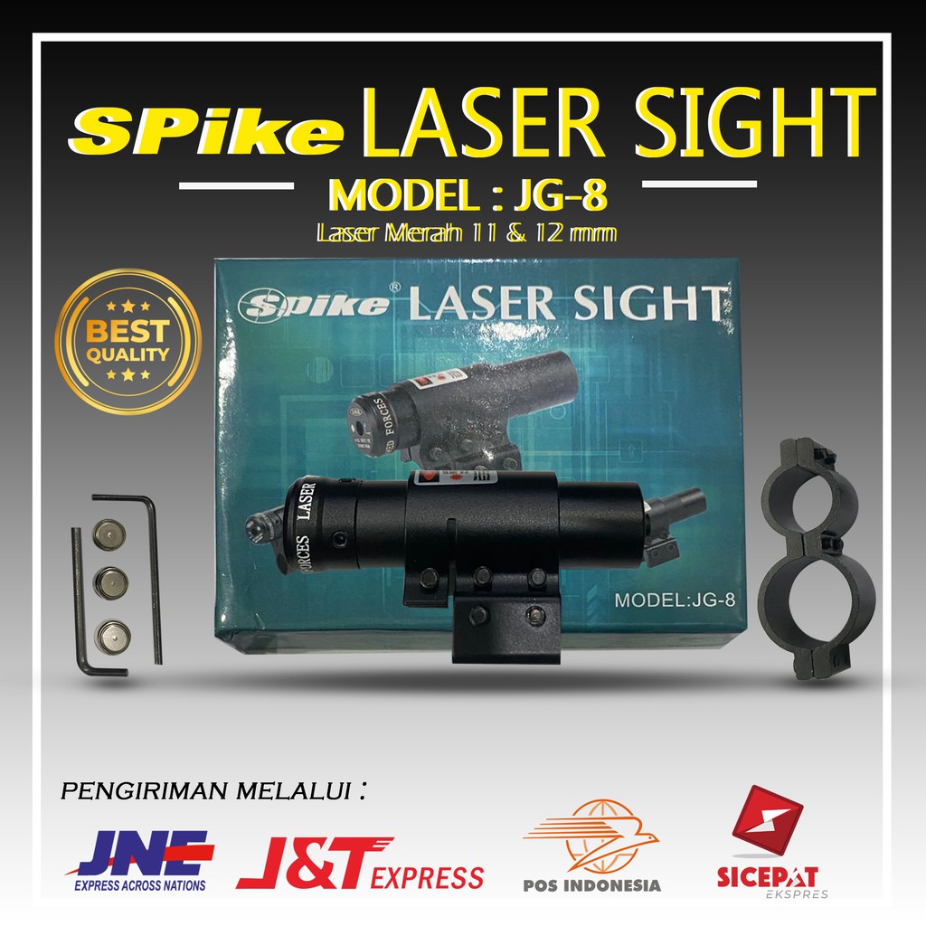 Laser PCP Laser Scope Laser Teleskop Laser Telescope Laser Spike Merah