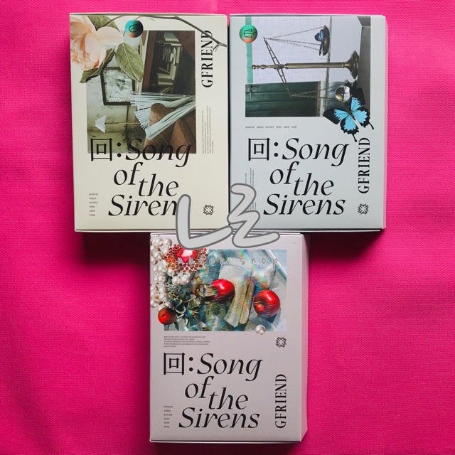GFRIEND - Mini Album “SONG OF THE SIRENS” (Outbox Pop-up : Eunha SinB Umji)