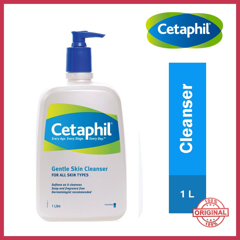 Jual CETAPHIL Gentle Cleanser 1 LITRE | Shopee Indonesia