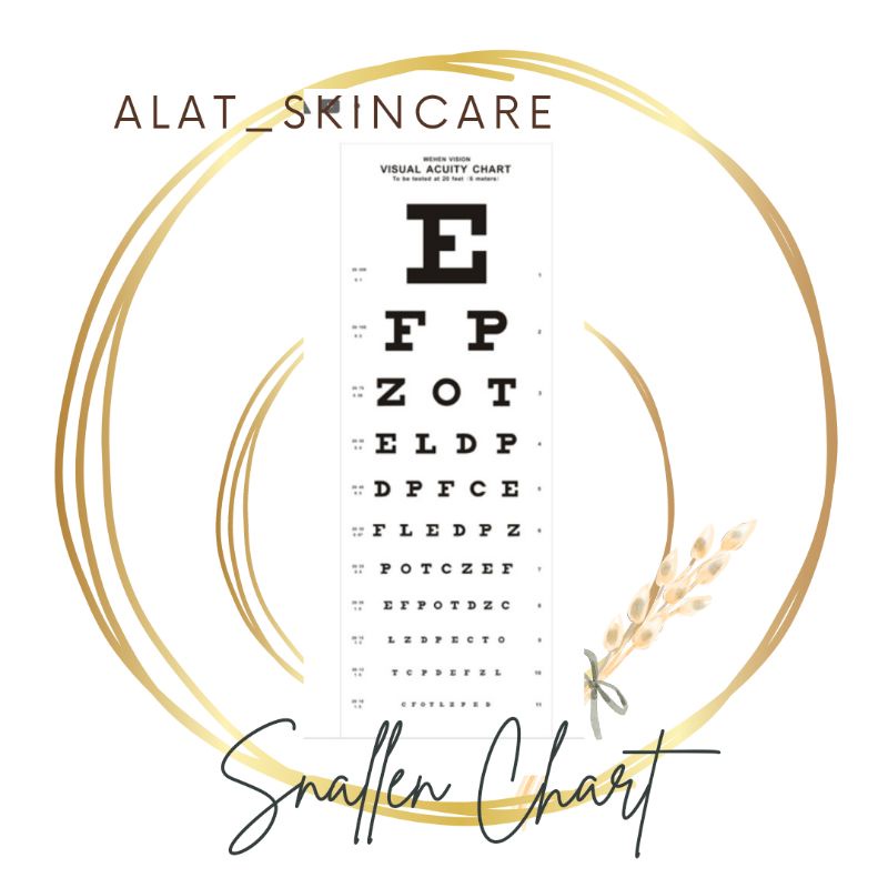 SNALLEN CHART KARTU TES MATA