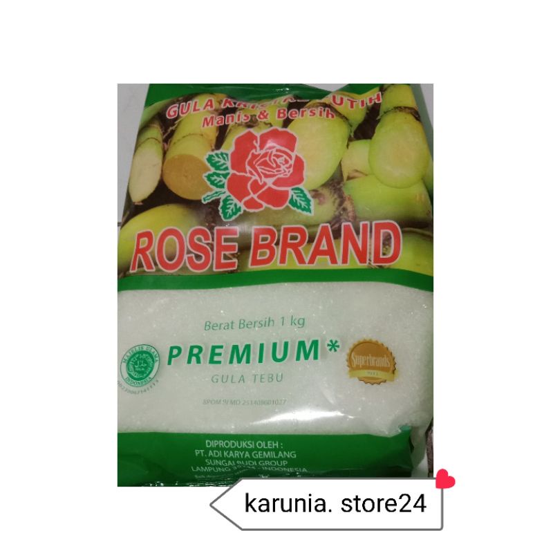 

Gula Pasir Rose Brand 1kg