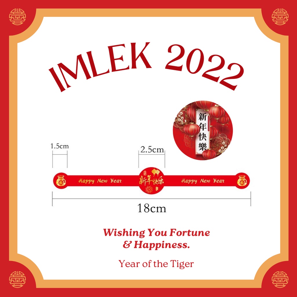 

Sticker Label Imlek Xincia / Hampers Chinese New Year