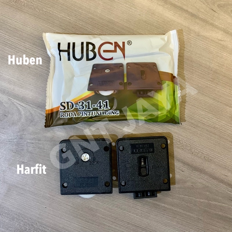Roda HUBEN SD31-41 Harfit pintu sliding Lemari baju dapur geser slide door wheel kitchen furniture s