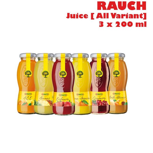 

Promosi Spesial--Rauch - Juice 200ml (3pcs) - 100% juice - Healthy Drink - Jus Buah Vegan