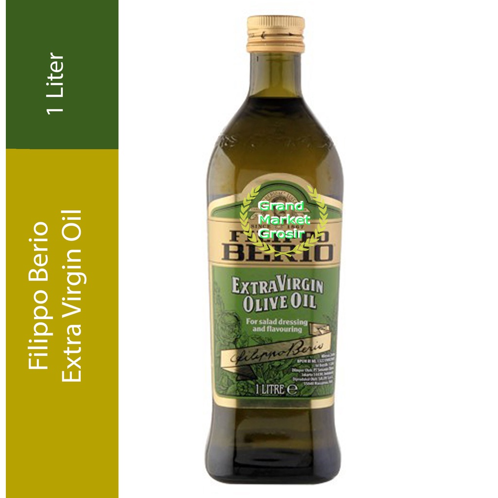 

Filippo Berio Extra Virgin Olive Oil, Minyak Zaitun Extra Virgin 1L