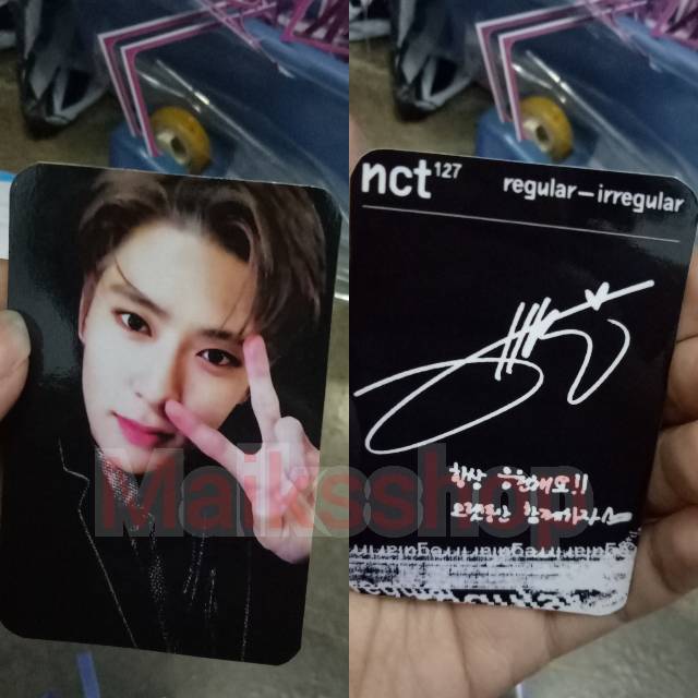 NCT Regular Irregular Photocard Kpop