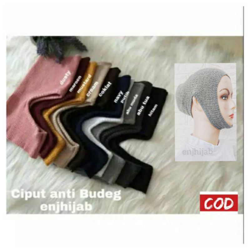 CIPUT RAJUT PREMIUM /DALEMAN HIJAB / DALEMAN JILBAB RAJUT / CIPUT ANTI BUDEG