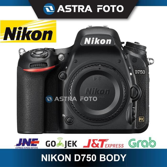 "KD" KAMERA DIGITAL DSLR NIKON D750,BODY,1000% BARU, GARANSI RESMI PT.ALTA