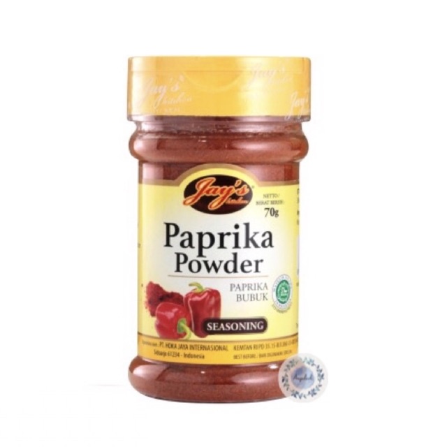 

Jay's Kitchen Paprika Powder / Paprika Bubuk 70gr