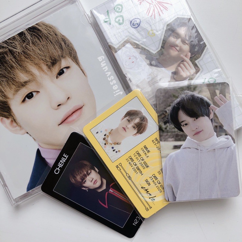 BOOKED (TAKE ALL ONLY  )photocard chenle,nct dream album japan,flipbook,id card,accses card
