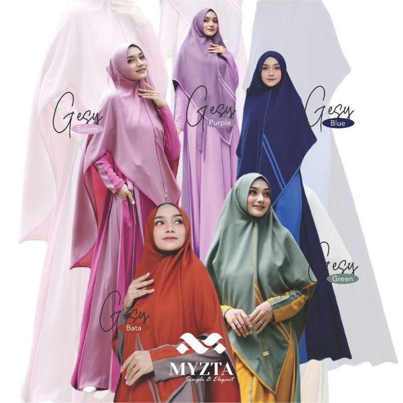 PROMOO GESY SYARI by MYZTA/GAMIS SET JILBAB