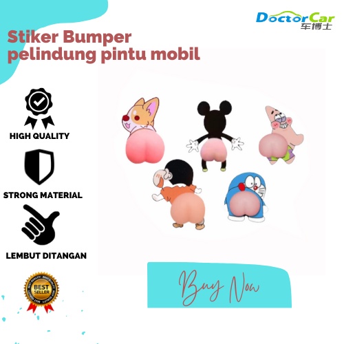 Stiker Bumper Pelindung Anti Gores