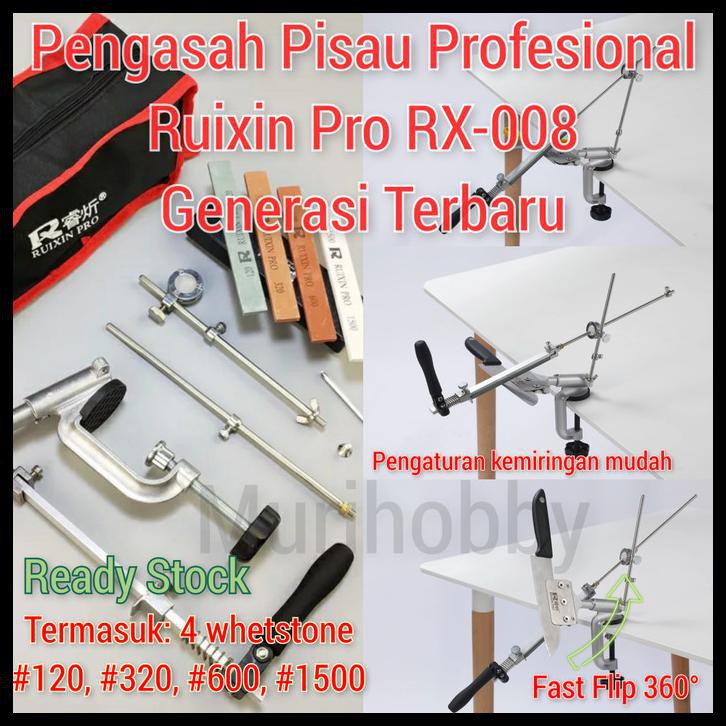 Pengasah Pisau Ruixin Pro RX-008 RX008 Fast Flip Knife Sharpener
