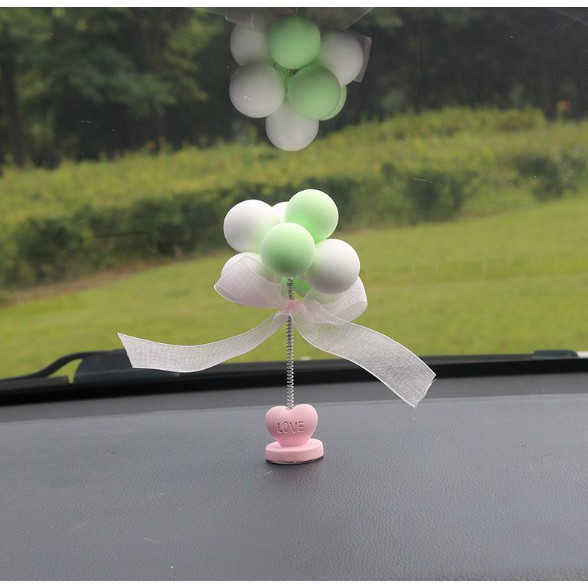 NEW Pajangan Mobil BALON PER PASTEL MACAROON Series