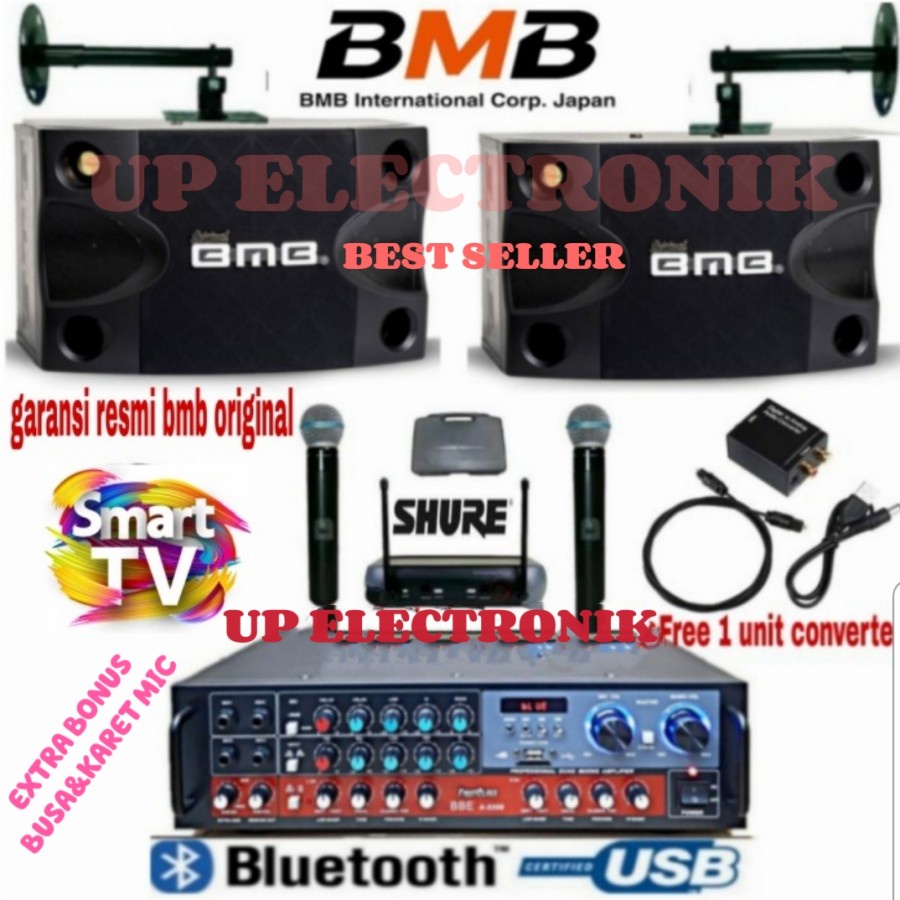 Paket Karaoke BMB 8 inch Garansi Resmi Paket Karaoke Komplit