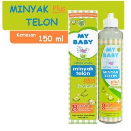 my baby minyak telon  8 jam eucalyptus 150ml 90ml &amp; 60ml