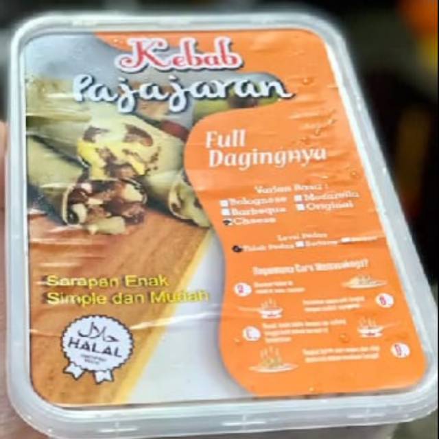 

kebab frozen TERENAK!! FULL DAGING,sarapan enak,simple dan mudah kwalitas premium !!