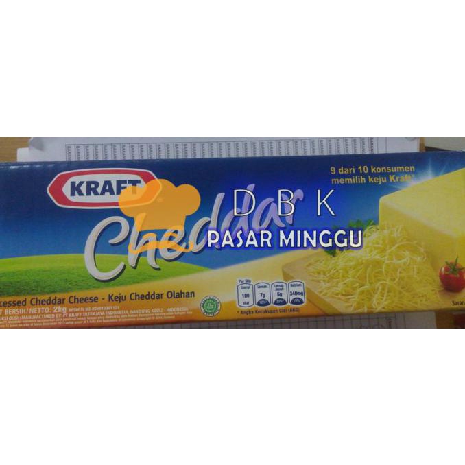 

keju kraft 2kg - ORIGINAL