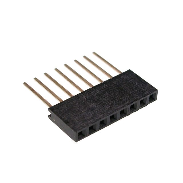 Header Female Panjang 1x8 8P Long Stackable header 8 Pin 2.54mm Pitch