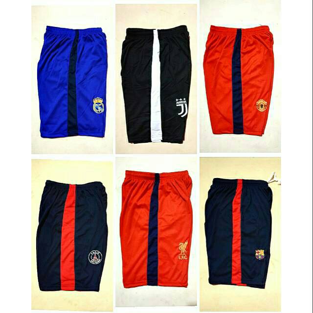 Celana bola club/kolor bola/celana bola all club/celana harian anak tanggung dan dewasa