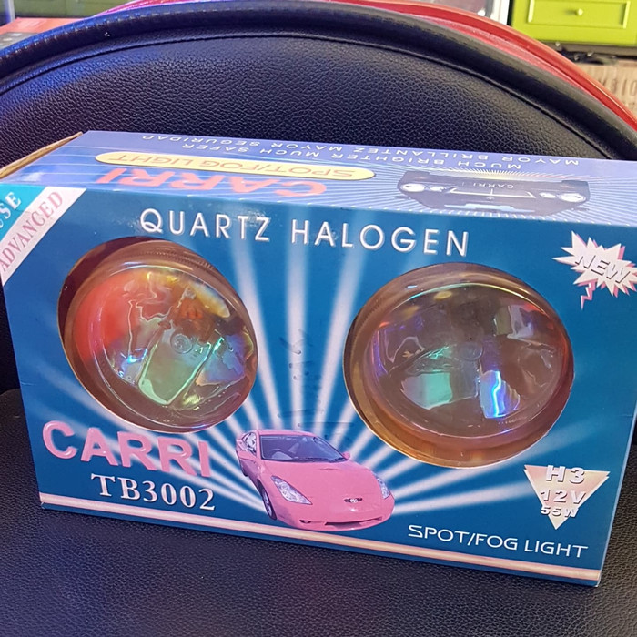 Foglamp bulat merk CARRI Quartz Halogen