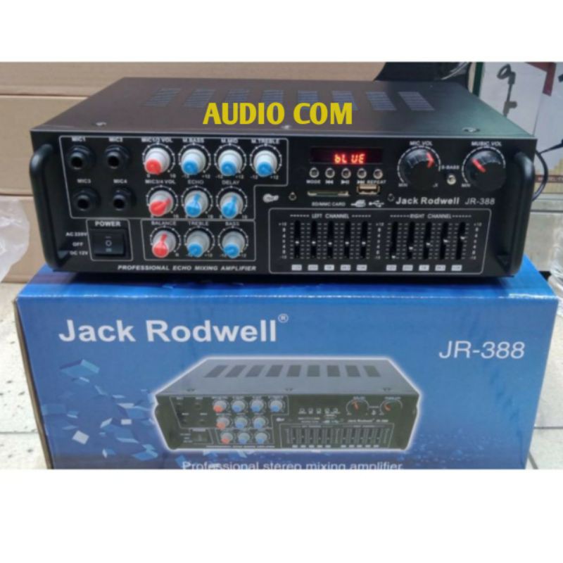 POWER AMPLI JACKRODWELL JR388 AMPLI JACKRODWELL JR 388