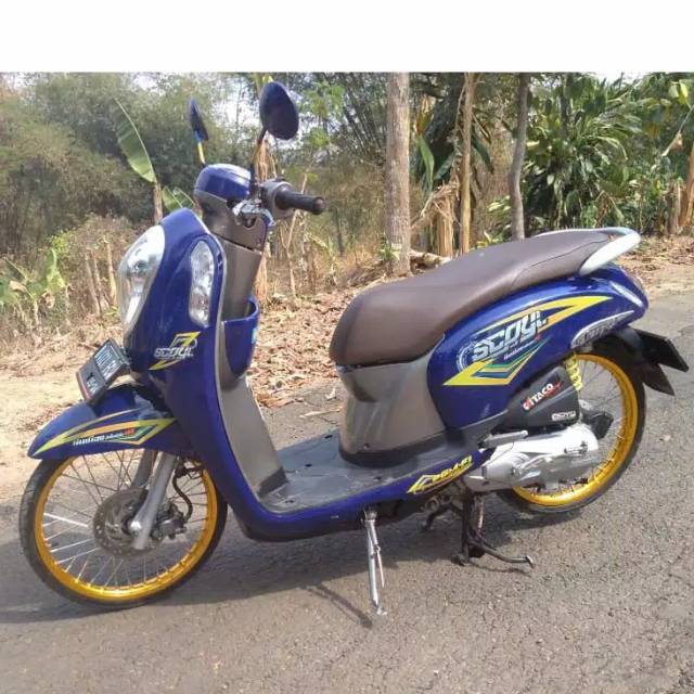 Striping Transfsran Modif Jaman New Motor Scoopy 2016 2020 Shopee Indonesia