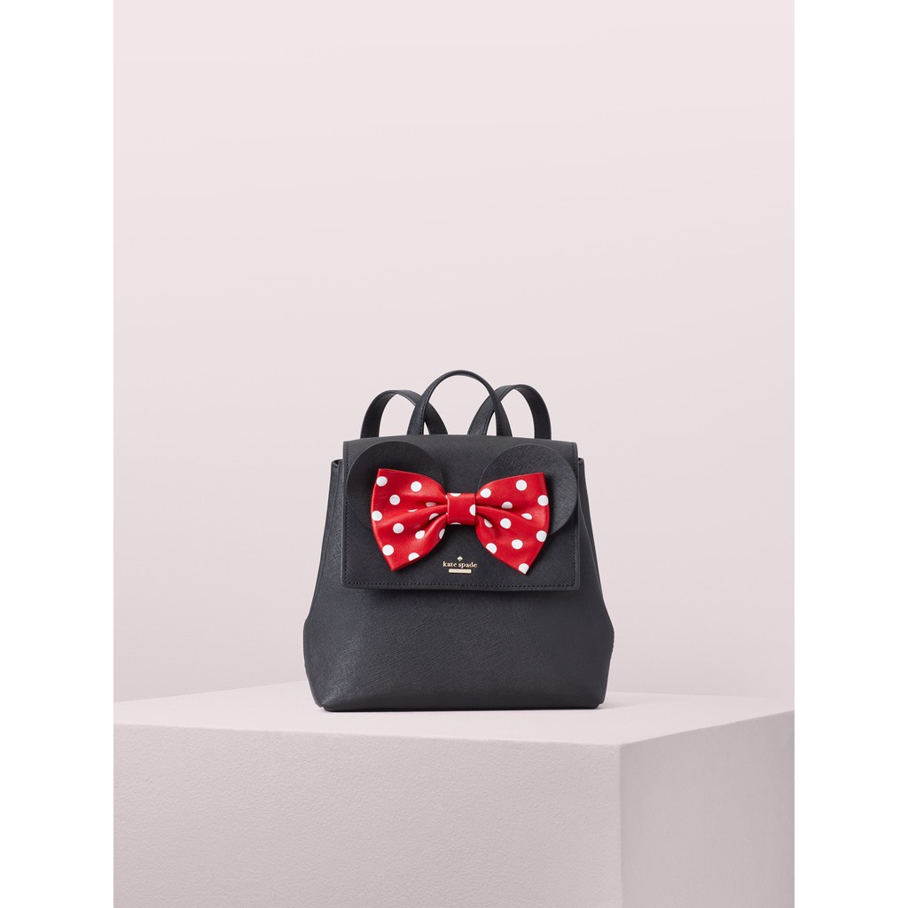 kate spade - backpack / tas ransel minnie ribbon disney