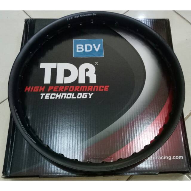 Velg TDR 140 X 17 U Shape Hitam (140 Ring 17)